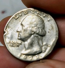 1972 Quarter Dollar Coin with