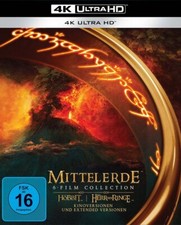 Der Herr der Ringe + Der Hobbit  - 6 Filme Colection - 4K Ultra HD # 15-UHD-NEU