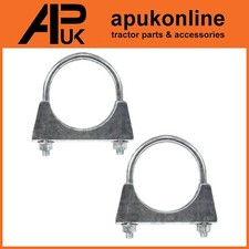 2 morsetti di scarico 58 mm