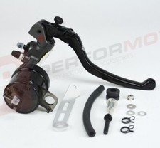 Kit cilindro master freno radiale 16x16 e serbatoio fumè Brembo Racing Billet