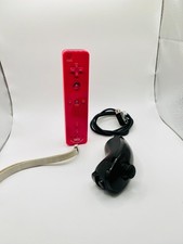 Wii Remote Rosa + Nunchuck