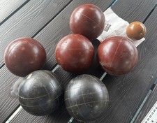 Set palline bocce vintage