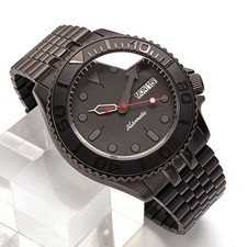 41mm NH36 Date Week Black PVD