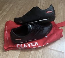 Rare scarpe da allenamento Deadstock Puma Ducati in pelle nera da uomo taglia 10