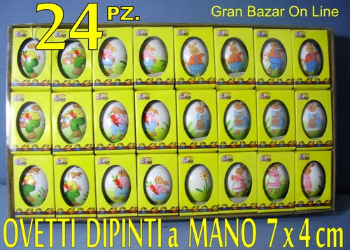 Uova decorate mano ovetti - a,