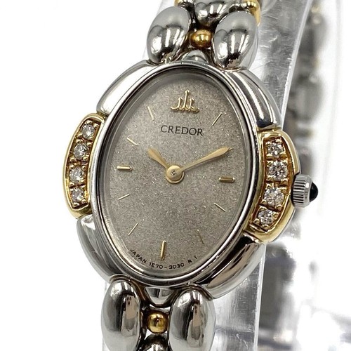 Seiko credor 18kt diamond - seiko, 8p