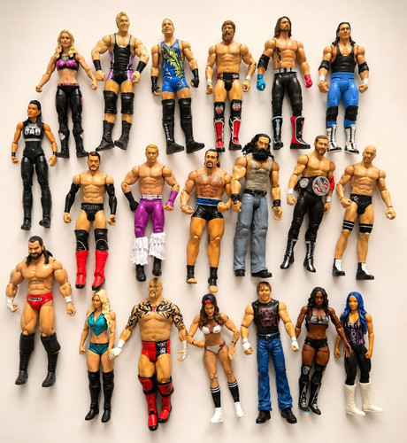 Lotto 20x wrestling - 20x, wwe