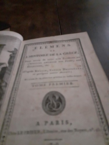Libro antico storia greca - antico,