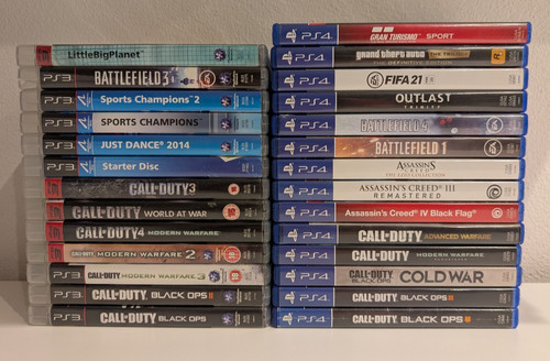 Lotto giochi ps3 ps4 - giochi,