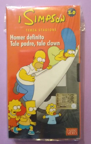 Vhs simpson terza stagione - vhs, i