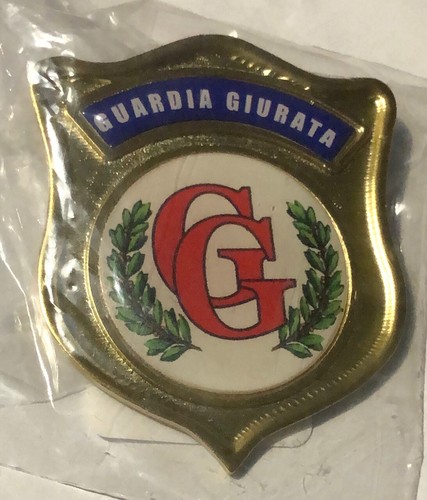 Placca con linguetta guardia - con,