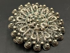 SPILLA FIORE SARDO FILIGRANA -