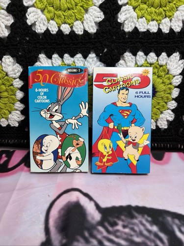 Vintage classic cartoons vhs - classic,