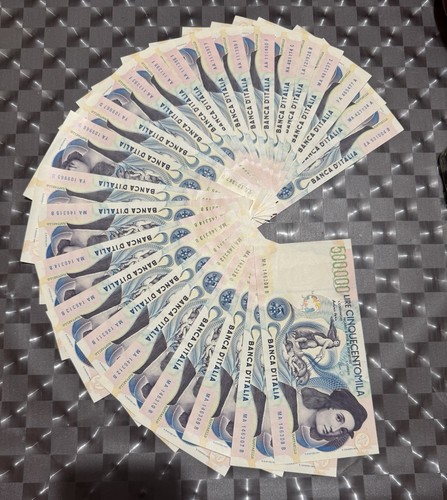 500000 lire raffaello naturale - 500000,