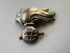 Fregio RRCC anni 30/40 casco coloniale AOI