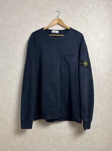 Felpa girocollo stone island - stone,