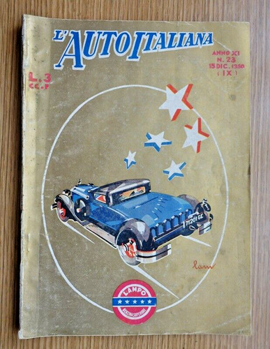 Rivista auto italiana - l'auto,