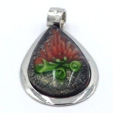 Ciondolo in vetro di Murano Gioiello Donna Collana Gioiello