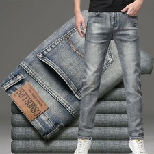 Jeans da uomo slim fit vintage