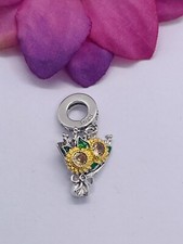 Charm Pendente Girasoli