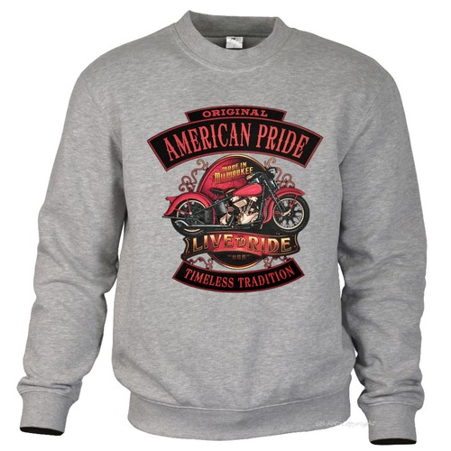 Felpa biker moto - , classica