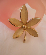 Spilla TRIFARI oro trifanium collezione botanica foglia