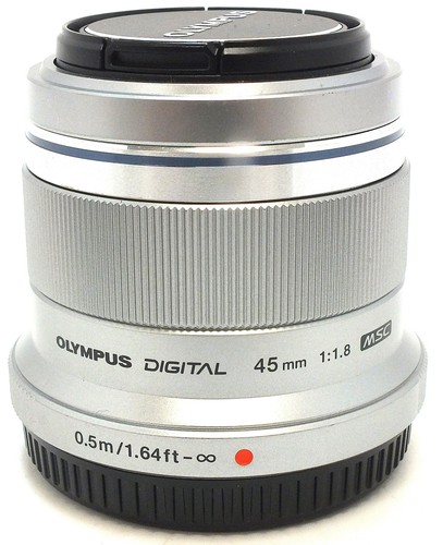 Olympus teleobiettivo argento