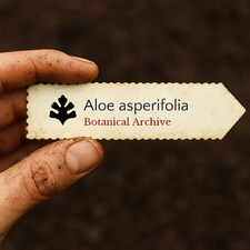 Aloe asperifolia SEEDS -  -