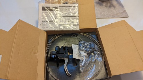 Set leve cambio - leve, shimano