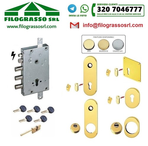 Kit serratura porta blindata - blindata, a