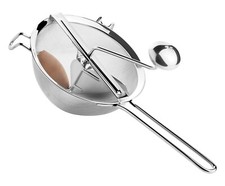 Passaverdure Passafino - Acciaio Inossidabile e Legno - IPAC - Diametro 20 cm