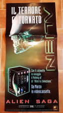 ALIEN SAGA - POSTER PROMO LOCANDINA MANIFESTO DA VIDEOTECA (84 X 42 CM CIRCA)