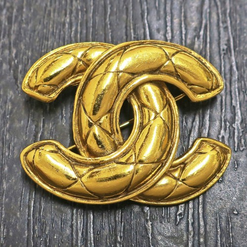 Spilla vintage chanel placcata - vintage,