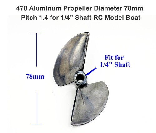 478 elica alluminio - 478, 78mm