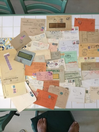 Italia storia postale lotto - italia,