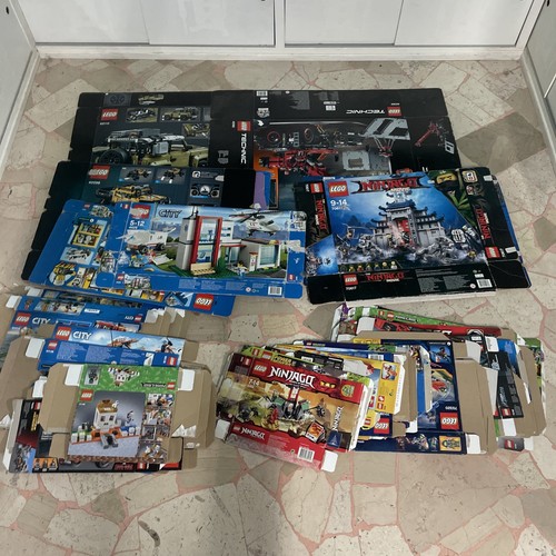 Lego lotto scatole vuote - lotto,