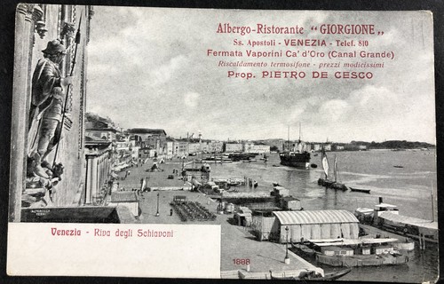 Cartolina albergo ristorante - cartolina,