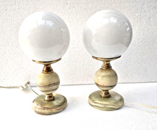 Coppia di abat jour con base