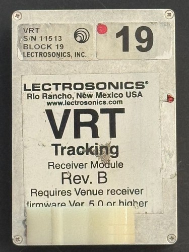 Lectrosonics vrt moduli - lectrosonics,