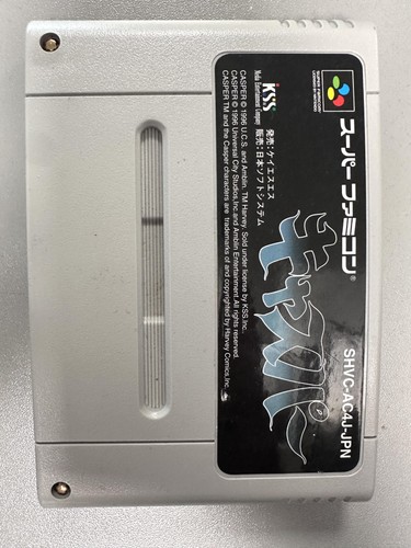 Jeu nes casper - jeu,