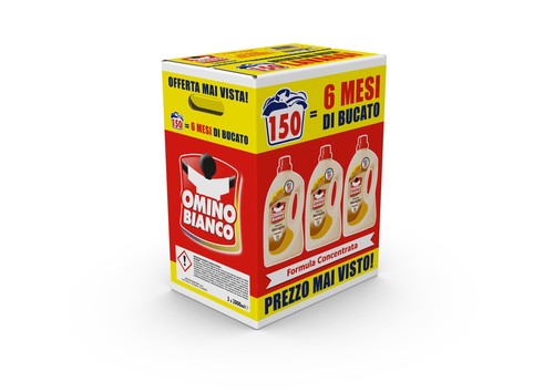 Omino bianco detersivo - bianco,