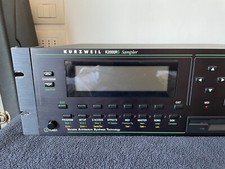 Kurzweil K2000 RS Sampler (with original manuals) - Rack Synth Synthesizer