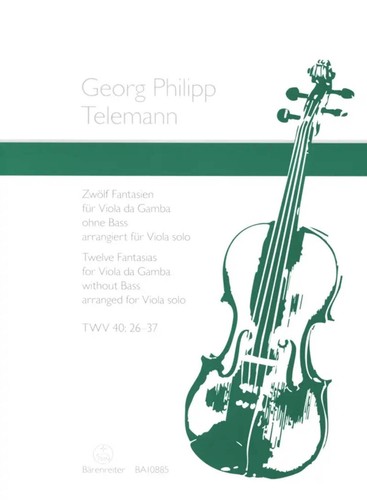 Telemann twelve fantasias - telemann,