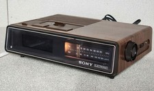 Sony Clock Radio Sveglia AM/FM ICF-C530 anni 70 Oggetto Vintage Made in Japan...