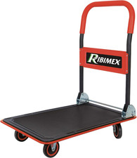 Carrello Pieghevole Da Trasporto Serie Pro, Capacità Massima 200 Kg, 4 Ruote Pie