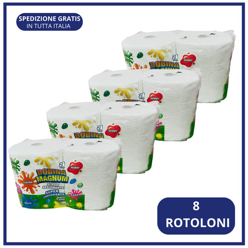 Rotoloni carta 6400 - rotoloni, di