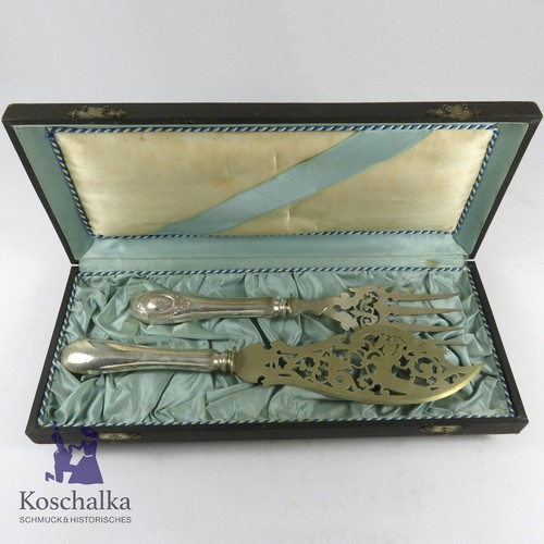 Antikes fischvorlegebesteck - antikes,