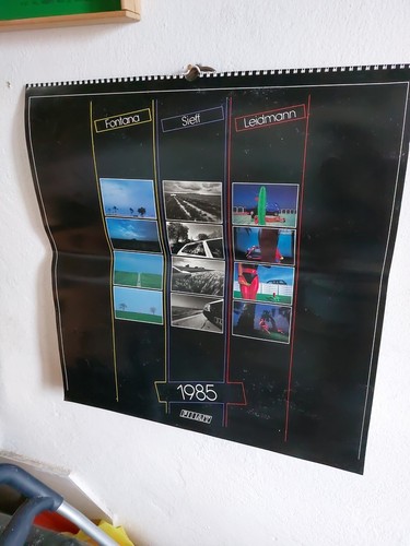 Calendario fiat 1985 - 1985, vintage