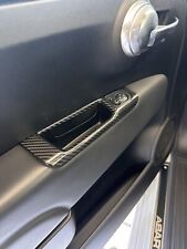 Cover portiera Interna Sportello in Carbonio Vero per Abarth 595 695 Fiat 500