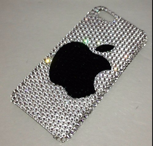 Apple crystal bling custodia - apple,